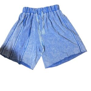 Easel Blue Athletic Shorts